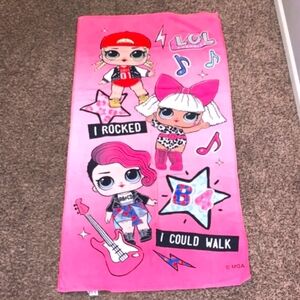 LOL Surprise Beach Towel For Youth. Great Condition!